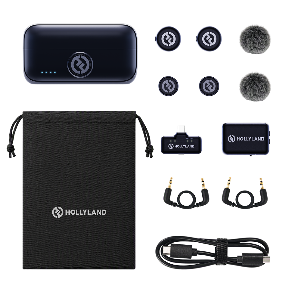 Радиосистема Hollyland LARK M3 Combo 2TX + 2RX (Camera + Type-C) preOrder=28.09.2026