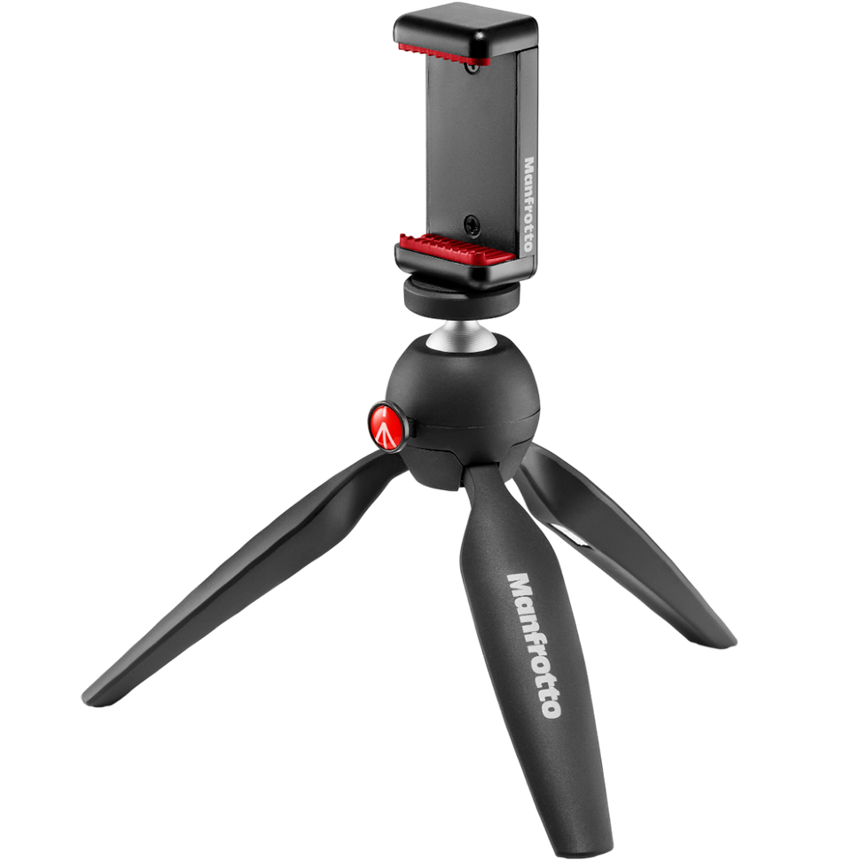 Штатив настольный Manfrotto PIXI Smart II с держателем смартфона 