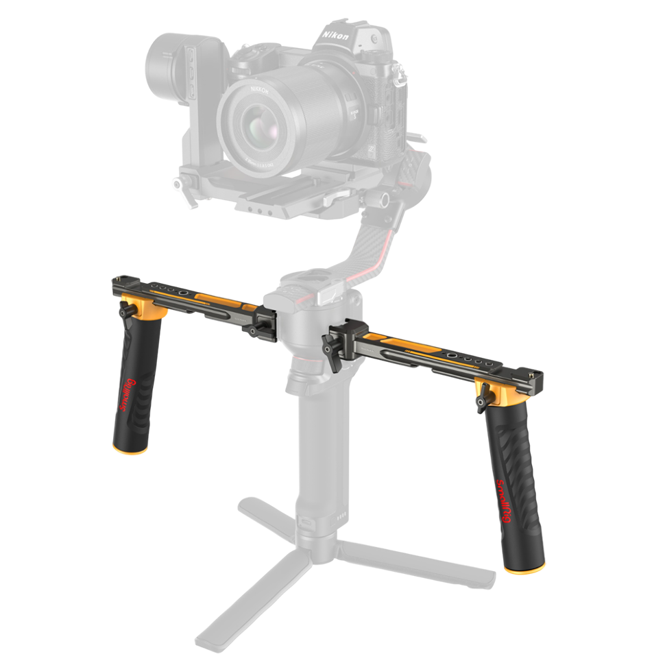 Двуручный хват SmallRig 5526 Dual Handgrip для DJI RS2/RSC2/RS3/RS3Pro/RS4/RS4Pro "BumbleBee Edition" 