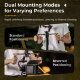 Двуручный хват SmallRig 5526 Dual Handgrip для DJI RS2/RSC2/RS3/RS3Pro/RS4/RS4Pro "BumbleBee Edition" - Изображение 281175