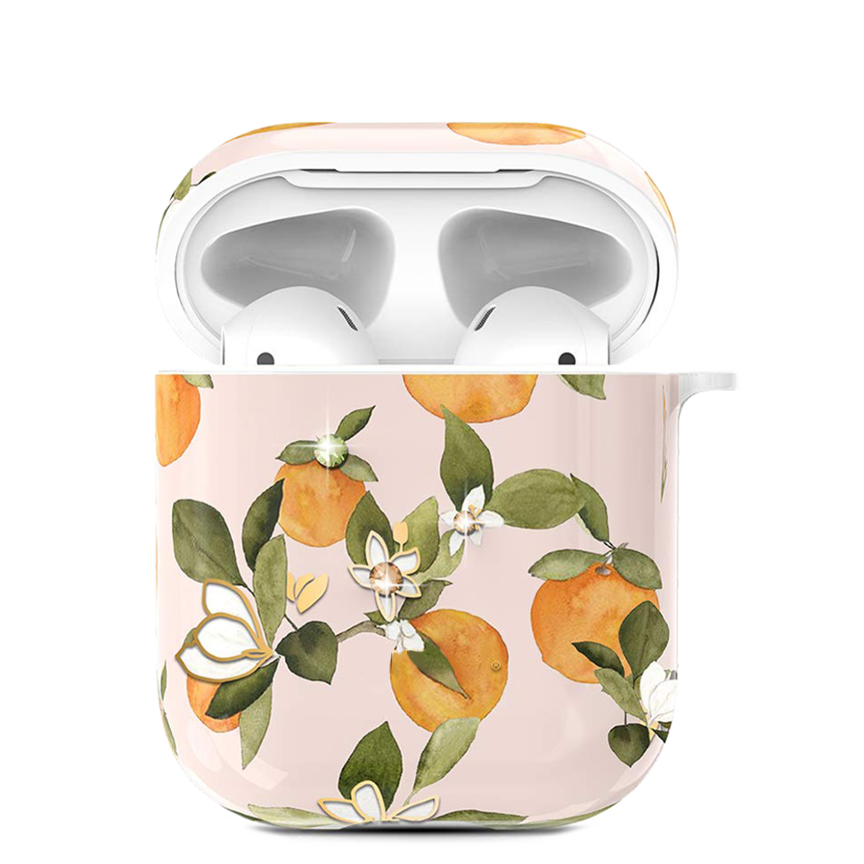 Чехол PQY Fresh для Apple Airpods Orange 