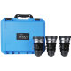 Комплект объективов Sirui IronStar 35/45/60mm T1.9 Anamorphic Cine 1.5X Blue Flare EF/PL-mount - Изображение 277484