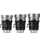 Комплект объективов Sirui IronStar 35/45/60mm T1.9 Anamorphic Cine 1.5X Blue Flare EF/PL-mount - Изображение 277485