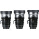 Комплект объективов Sirui IronStar 35/45/60mm T1.9 Anamorphic Cine 1.5X Blue Flare EF/PL-mount - Изображение 277487