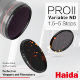 Светофильтр Haida PROII VND (1.5 – 5.0 Stop) 72мм - Изображение 193472