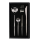 Столовые приборы Maison Maxx Stainless Steel Чёрный - Изображение 134289