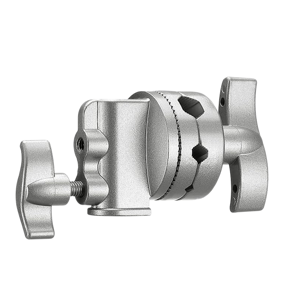 Зажим Neewer 2.5" GRIP HEAD Серебро 