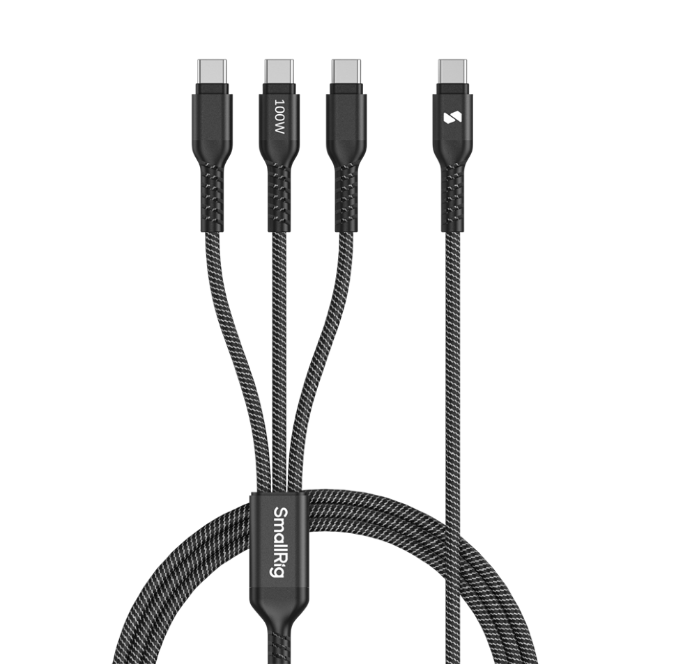 Кабель SmallRig 3-в-1 Type-C 100Вт preOrder=29.08.2026