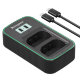 Зарядное устройство Kingma PD3.0 Dual Battery Charger для LP-E6/LP-E6N/LP-E6NH - Изображение 236933