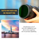 Комплект светофильтров K&F Concept 3 in 1 magnetic (MCUV+CPL+ND1000) 58мм - Изображение 157004