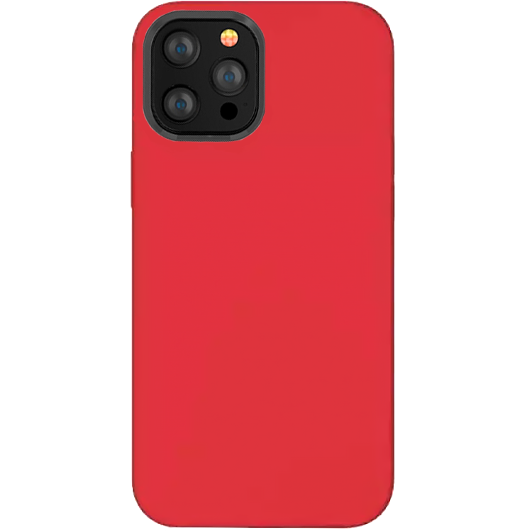 Чехол PQY Macaron для iPhone 12/12 Pro Красный 
