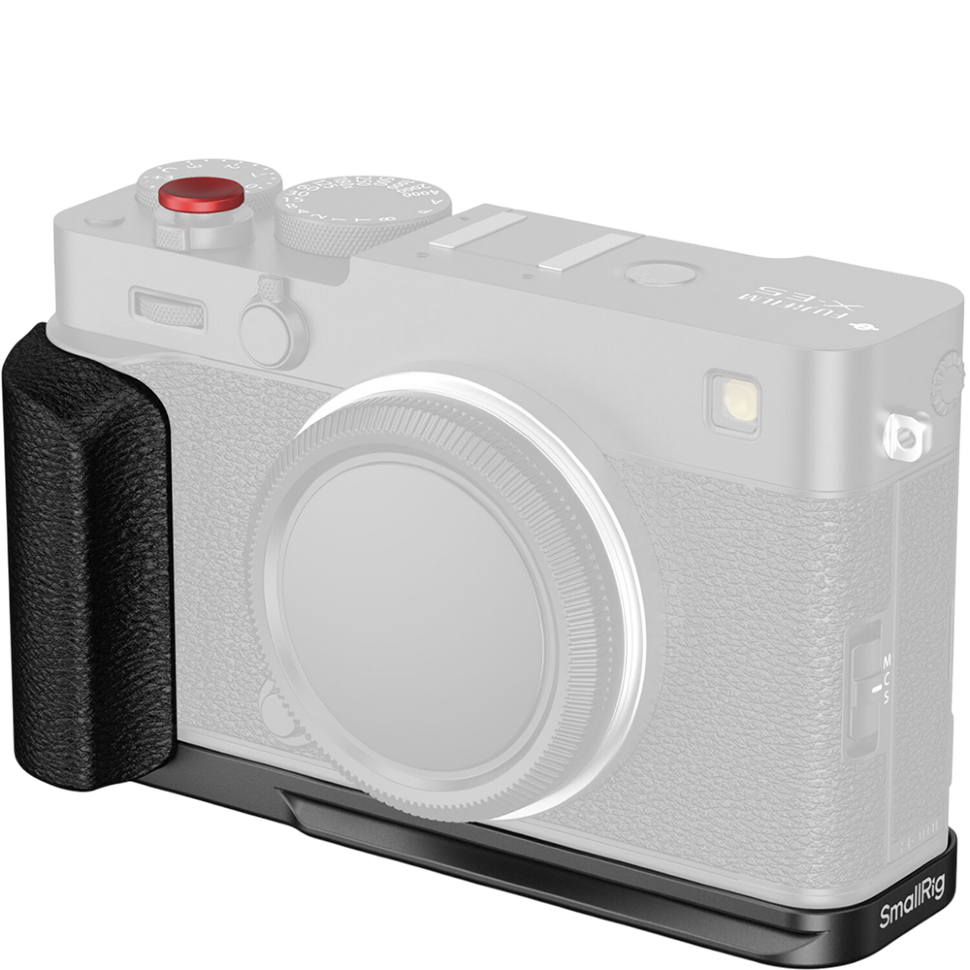 Площадка с рукояткой SmallRig 5448 Silicone Handle для Fujifilm X-E5 Чёрная 
