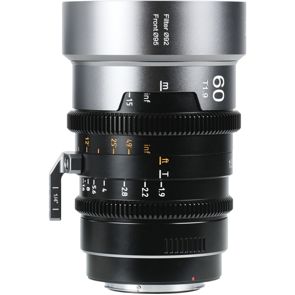Объектив Sirui IronStar 60mm T1.9 Anamorphic Cine 1.5X Blue Flare EF/PL-mount 