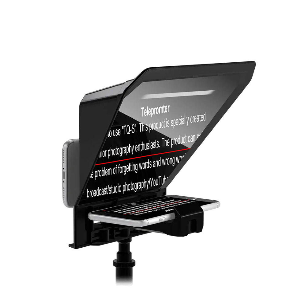 Телесуфлер GVM Teleprompter TQ-S для камеры/смартфона 