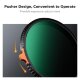Светофильтр K&F Concept Nano-X ND2-400 Ultra Low Reflectivity 77мм - Изображение 274184