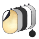 Комплект отражателей K&F Concept 5-in-1 Oval Foldable Reflector 100x150см - Изображение 256236