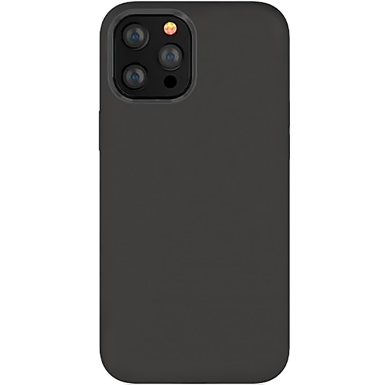 Чехол PQY Macaron для iPhone 12 Pro Max Чёрный 