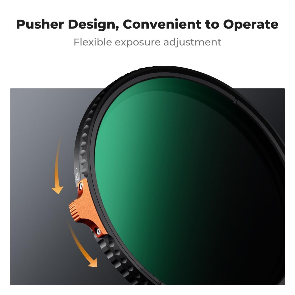Светофильтр K&F Concept Nano-X ND2-400 Ultra Low Reflectivity 82мм
