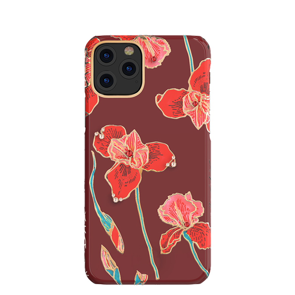 Чехол PQY Blossom для iPhone 11 Pro Kapok 