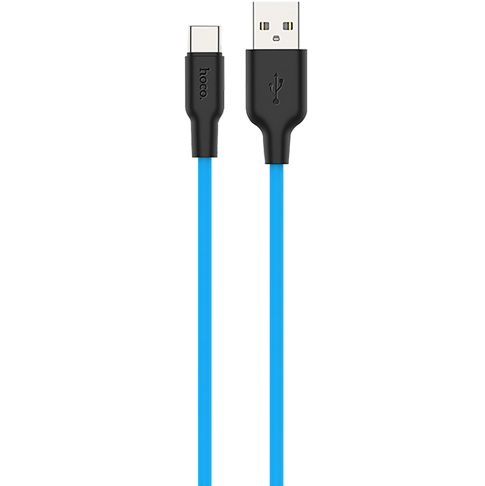 Кабель HOCO X21 Plus Type-C 1м Синий 