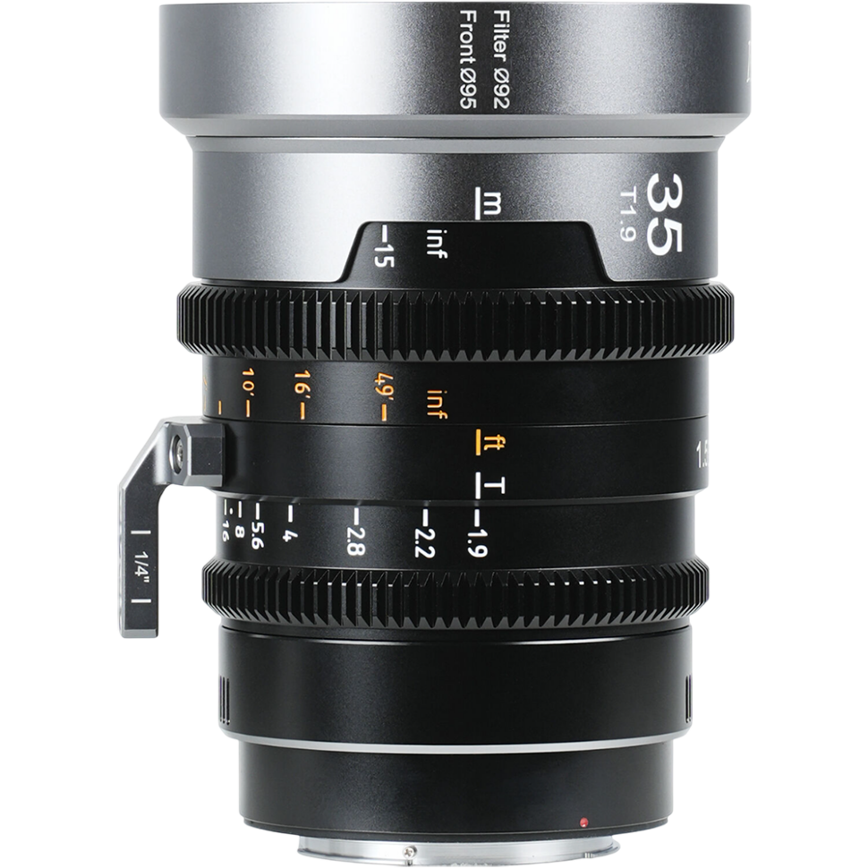 Объектив Sirui IronStar 35mm T1.9 Anamorphic Cine 1.5X Neutral Flare EF/PL-mount 