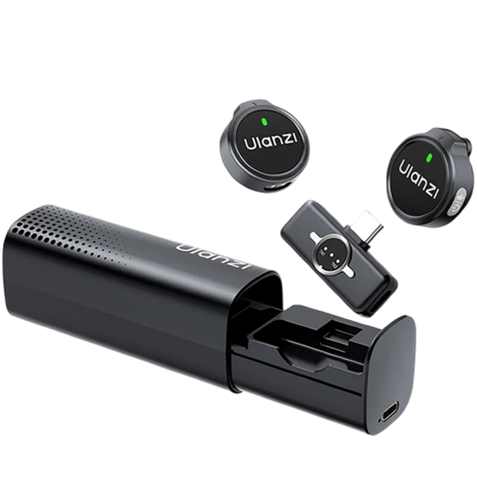 Радиосистема Ulanzi A21 Type-C Чёрная preOrder=11.08.2026