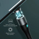 Кабель Baseus Zinc Magnetic USB - Type-C 3A 1м Белый - Изображение 146631
