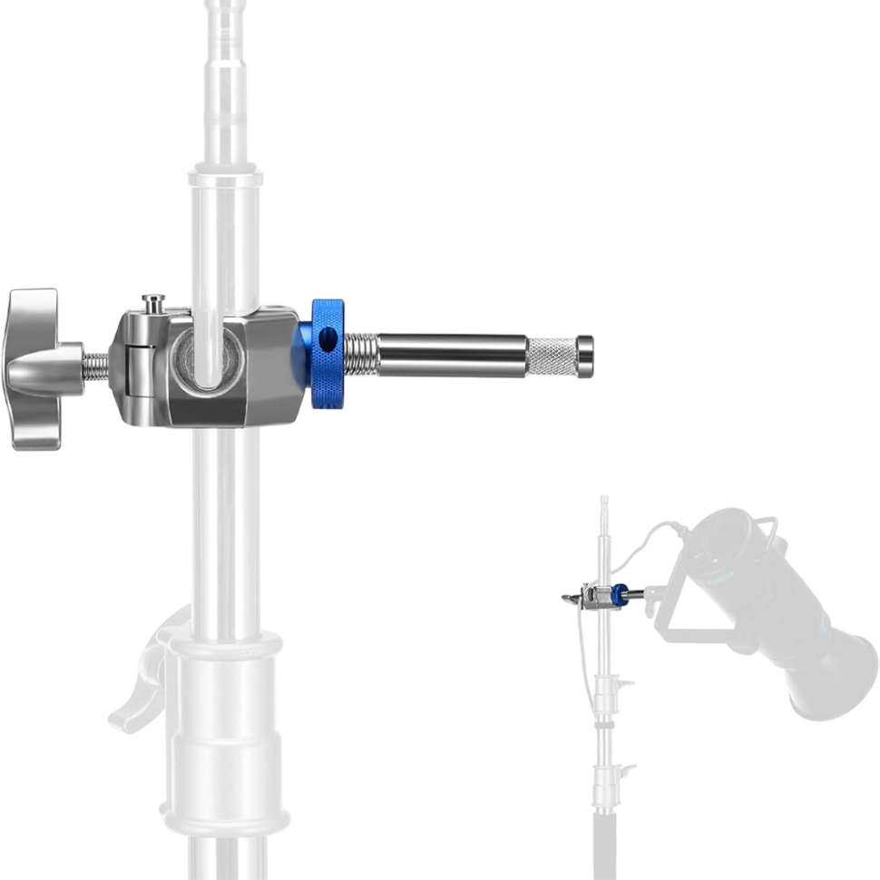 Зажим трёхсторонний Neewer UA045 3-Way Clamp со штифтом 5/8" 