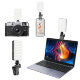 Осветитель с держателем смартфона Apexel JJ077FL Vlog Light Tripod Kit - Изображение 284165