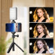 Осветитель с держателем смартфона Apexel JJ077FL Vlog Light Tripod Kit - Изображение 284172