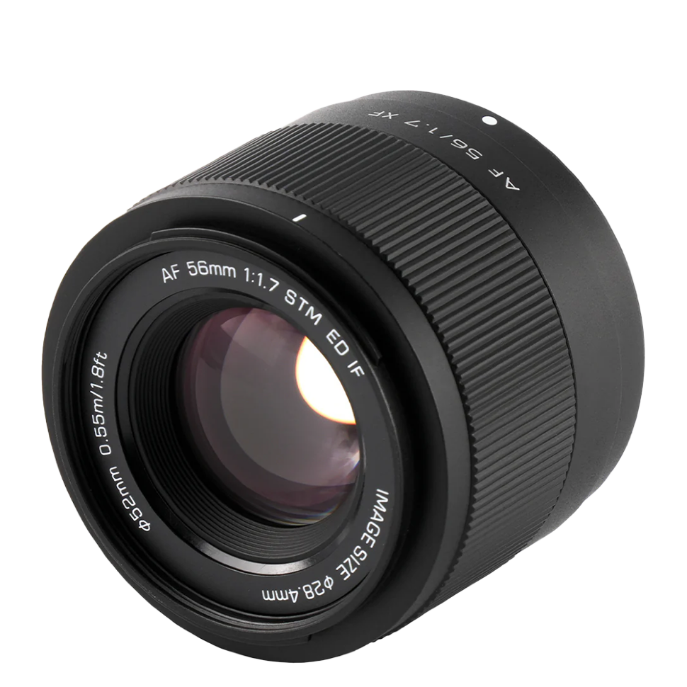 Объектив Viltrox AF 56mm F1.7 STM ED IF X-mount Чёрный 