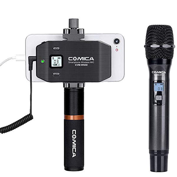 Радиосистема CoMica UHF CVM-WS50 H для смартфона (Уцененный кат.А) 
