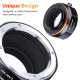 Адаптер K&F Concept M11125 для объектива Nikon AI на камеру Micro 4/3 - Изображение 162027