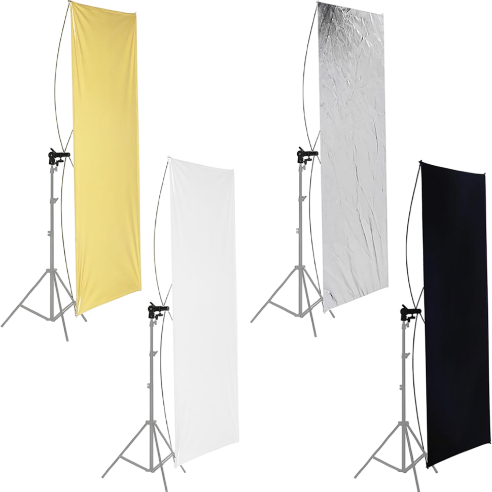 Комплект отражателей Neewer Light Reflector 90x180см 