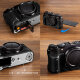 Чехол SmallRig Camera Leather Half Kit для Fujifilm X-M5 Чёрный - Изображение 257320