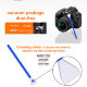 Набор для ухода за матрицей K&F Concept 16mm APS-C Sensor Cleaning Swab Kit - Изображение 156398