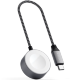 Беспроводная зарядка Satechi USB-C Magnetic Charging Cable для Apple Watch Серая - Изображение 202147