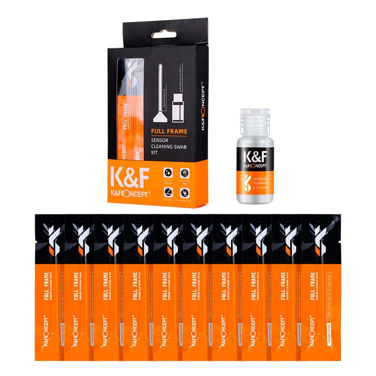 Набор для ухода за матрицей K&F Concept 24mm Full-Frame Sensor Cleaning Swab Kit