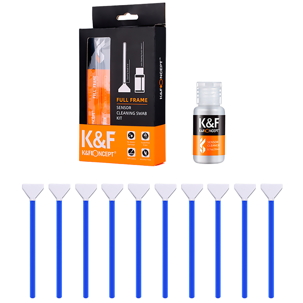 Набор для ухода за матрицей K&amp;F Concept 24mm Full-Frame Sensor Cleaning Swab Kit preOrder=07.09.2026