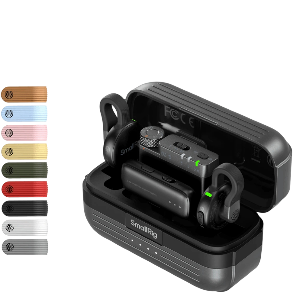 Радиосистема SmallRig S70 Combo Чёрный + комплект накладок preOrder=06.07.2026