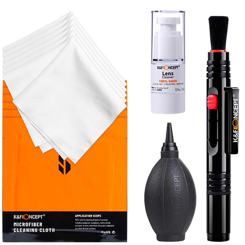 Набор для ухода за оптикой K&amp;F Concept 4-in-1 Cleaning Kit preOrder=07.09.2026