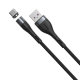 Кабель Baseus Zinc Magnetic USB - Type-C 5A 1м Серый+Черный - Изображение 146661