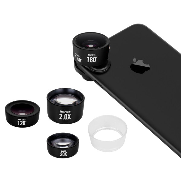 Набор объективов для смартфона Momax X-Lens Pro Kit Черный 