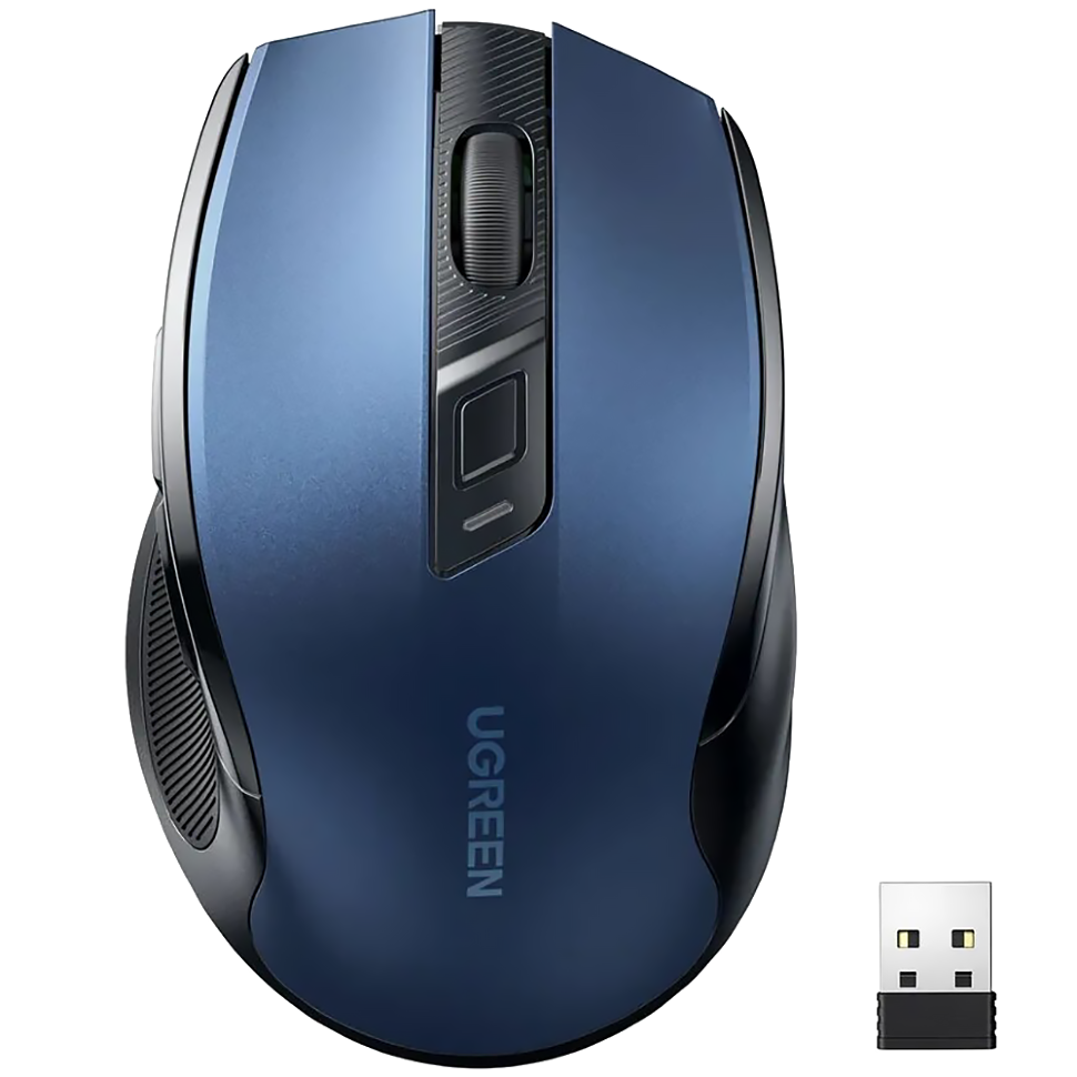Мышь Ugreen MU006 Silence 2.4G Синяя 