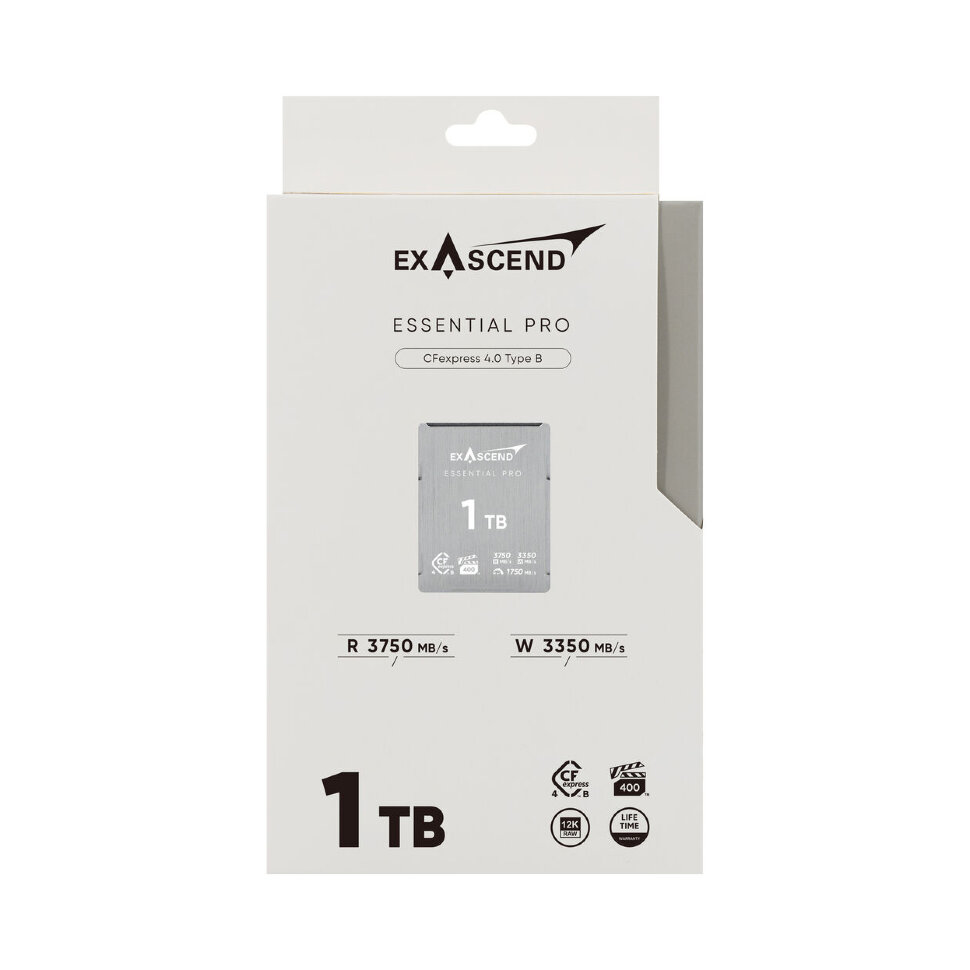 Карта памяти Exascend Essential Pro CFexpress 4.0 Type B 1TB