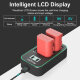 Зарядное устройство Kingma PD3.0 Dual Battery Charger для LP-E6/LP-E6N/LP-E6NH (Уцененный кат.Б) - Изображение 268798