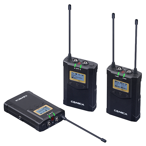 Радиосистема CoMica CVM-WM100 plus UHF (RX+2TX) (Уцененный кат. А) 