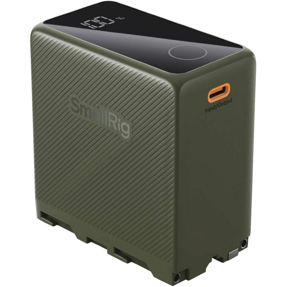 Аккумулятор SmallRig NP-F970 Type-C 36W 75.65Wh Зелёный preOrder=06.07.2026