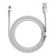 Кабель Baseus Zinc Magnetic USB - Micro USB 2.1A 1м Черный - Изображение 146619