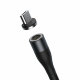Кабель Baseus Zinc Magnetic USB - Micro USB 2.1A 1м Черный - Изображение 146621